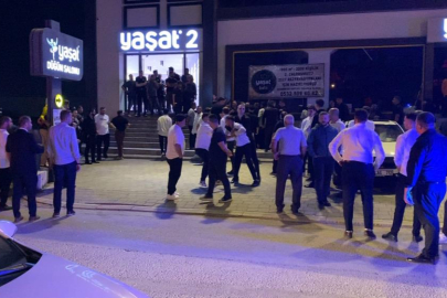Bursa'da  düğünde çalınan şarkıyı beğenmeyen iki grup arası bıçaklı kavga