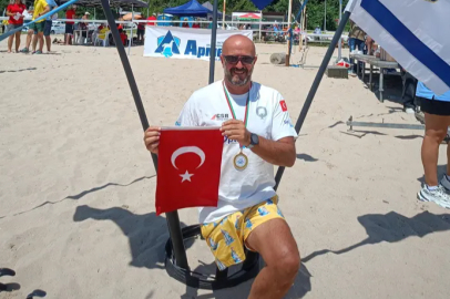 15 yaşında ayağını kaybetti, azmiyle uluslararası başarılara ulaştı