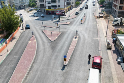 Kestel’de eğitim caddesi baştan sona yenilendi