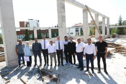 Alanyurt yüzme havuzunda çalışmalar tam gaz
