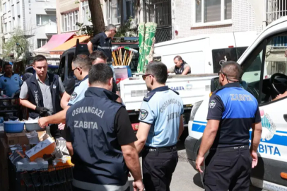 Osmangazi’de kaldırım işgaline geçit yok
