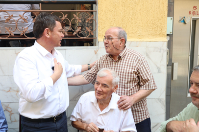 Başkan Aydın Osmangazi’nin nabzını sahada tuttu