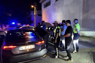 Bursa'da çalıntı araçla 10 kilometre kaçtı, 380 bin TL ceza yedi