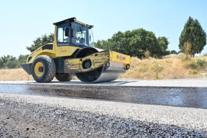 Büyükşehir Harmancık'ta da yolları yeniliyor