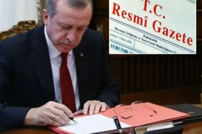 Cumhurbaşkanlığı tarafından yapılan atamalar Resmi Gazete'de