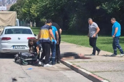 Bursa'da sokakta başından vurulmuş halde bulundu