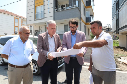 İnegöl Belediyesi’nden yeni mahalleye 64 araçlık otopark