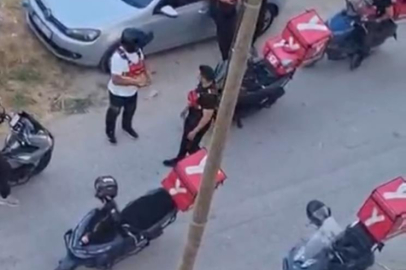 Bursa'da korsan sipariş kuryeleri kapıya dizdi, kuryeler isyan etti