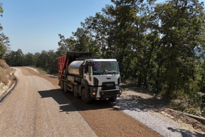 İnegöl'de 6 kırsal mahallenin yolu yenileniyor