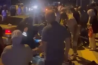 Bursa'da ters istikamete giren ehliyetsiz sürücü kaza yaptı: 7 yaralı