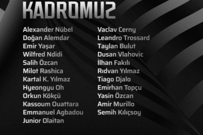 Beşiktaş’ın Corendon Alanyaspor maçı için kamp kadrosu belli oldu