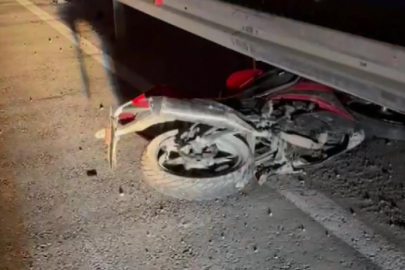 Bursa'da motosiklet kazası: Bariyere çarpan sürücü ağır yaralandı