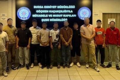 Bursa’da kaçak göçmen operasyonu: 11 kişi yakalandı, 1 şüpheli gözaltında