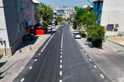 Büyükşehir Nilüfer'de Dumlupınar Caddesi'ni yeniledi