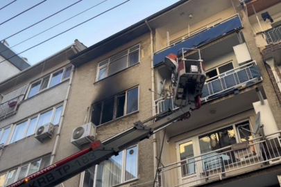Bursa’da korkutan yangın...Mahalleli sokağa döküldü