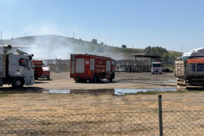 Bursa'daki fabrika yangını kontrol altına alındı