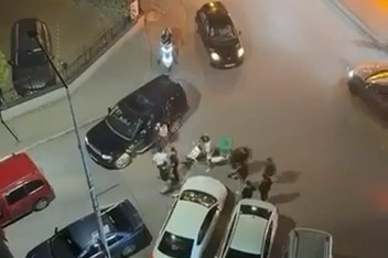 Bursa'da "sinyal ver" diye bağırdı, sözlü tartışma kameraya yansıdı