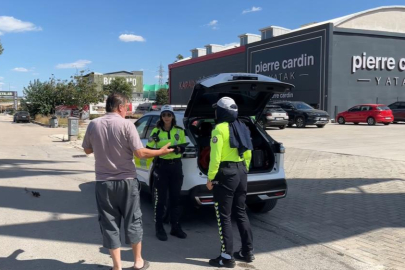 Bursa'da izin belgesi olmayan tır ve kamyonlar polisten kaçamadı