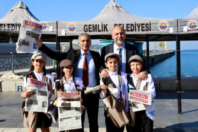 Gemlik Kurtuluş Günü'nde tek yürek