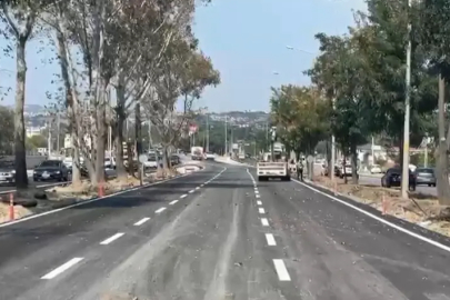 Bursa'da kritik yol çalışması ders zili çalmadan tamamlandı
