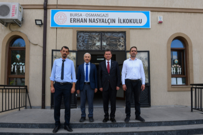 Başkan Aydın öğrencilerin ilk gün heyecanını paylaştı