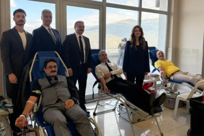 Gemlik Adliyesi'nde Kızılay’dan kan bağışı kampanyası