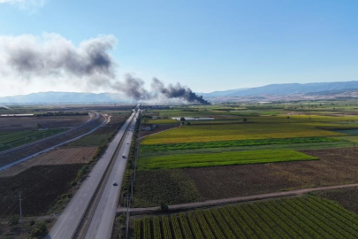 Bursa'da siyah incirlerin saklandığı soğuk hava deposunda yangın