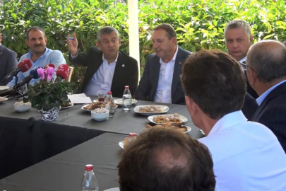 Özgür Özel: "Çiftçiye geçim garantisi vereceğiz"
