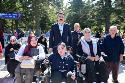 Yıldırımlı kadınların Uludağ keyfi
