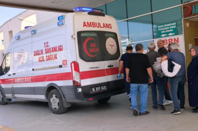 İnegöl'de sobadan sızan gazdan etkilenen çift hastanelik oldu