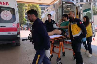 Bursa'daki kazada motosiklet sürücüsü yaralandı