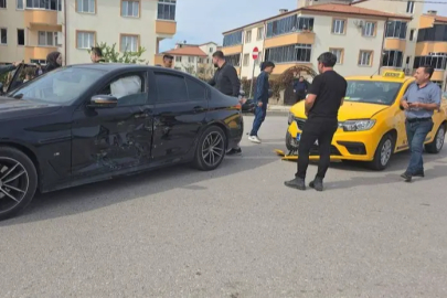 İnegöl'de korkutan kaza: 2 yaralı