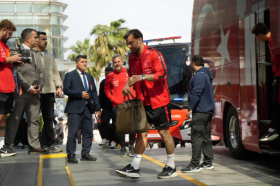 A Milli Futbol Takımı, Bursa'ya geldi