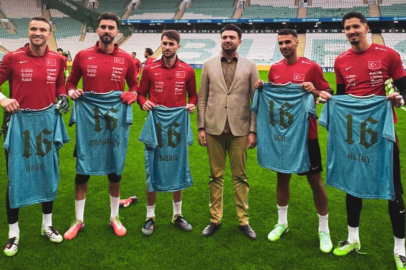 Bursaspor Başkanı Enes Çelik’ten A Milli Takım’a ziyaret