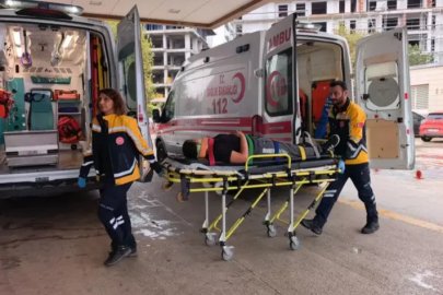12 yaşındaki çocuk merdiven boşluğuna düştü