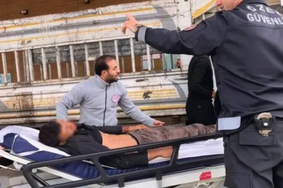 Bursa'da kamyonetten yere çakıldı, hastaneye kaldırıldı
