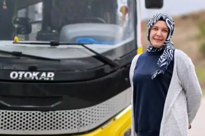 Bursa'da kadın otobüs şoföründen hayat kurtaran hareket