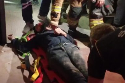 Bursa'da asansör boşluğuna düşen 29 yaşındaki işçi ağır yaralandı