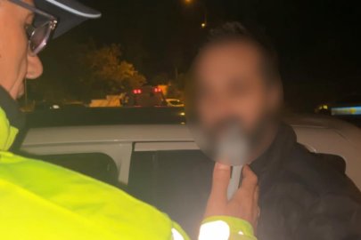 Bursa'da "Ben seyir halinde değilim" dedi, polisi çileden çıkardı