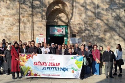 Bursa’da "Hareket Et, Sağlıklı Yaşa" Yürüyüşü