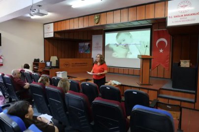 Bursa'da sağlık çalışanlarına koruyucu sağlık eğitimi