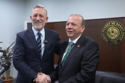 Burkay'dan yeni başkan Matlı'ya tebrik