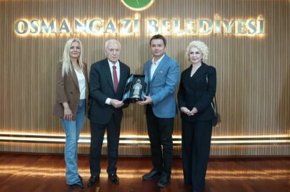 Başkan Aydın ve Mehmet Haberal’dan tarih buluşması