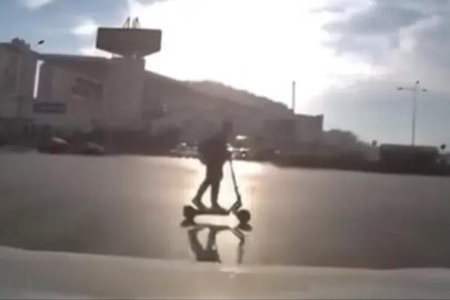 Bursa'da kırmızı ışık ihlali az daha kaza getiriyordu