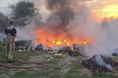 Bursa’da boş arazide çıkan yangın büyümeden söndürüldü