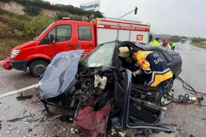 Bursa-Yalova kara yolunda korkunç kaza: 2 yaralı