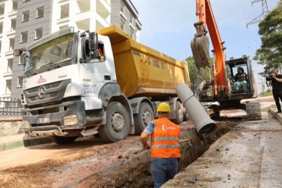 Büyükşehir'in altyapı mesaisi devam ediyor