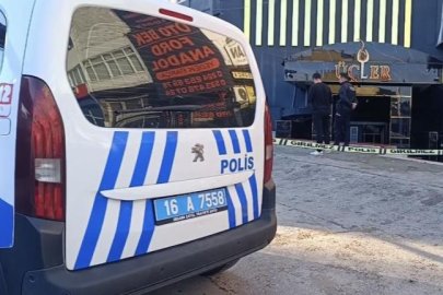 Bursa’da gece mekanına silahlı saldırı