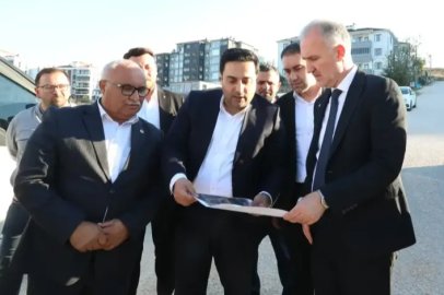 İnegöl'de 26 sokakta kaldırım çalışması devam ediyor