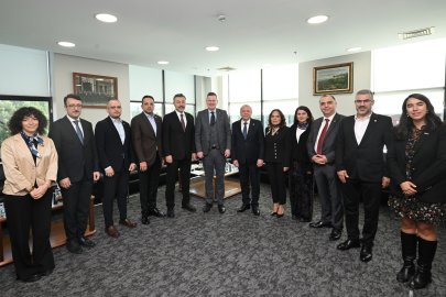 ABD İstanbul Başkonsolosu Michael Lally BTSO’yu Ziyaret Etti